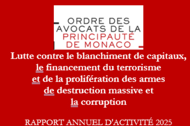 Rapport d'activité 2025 LCB/FT-P-C