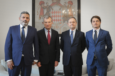 RENCONTRE AVEC SEM LE MINISTRE D'ETAT CHRISTOPHE MIRMAND